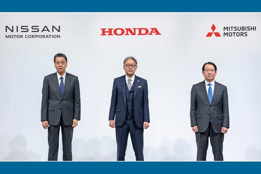nissan-honda-mitsubishi ഹോണ്ടയും നിസ്സാനും ഒന്നിക്കുന്നു; കൂടെ മിത്സുബിഷിയും.