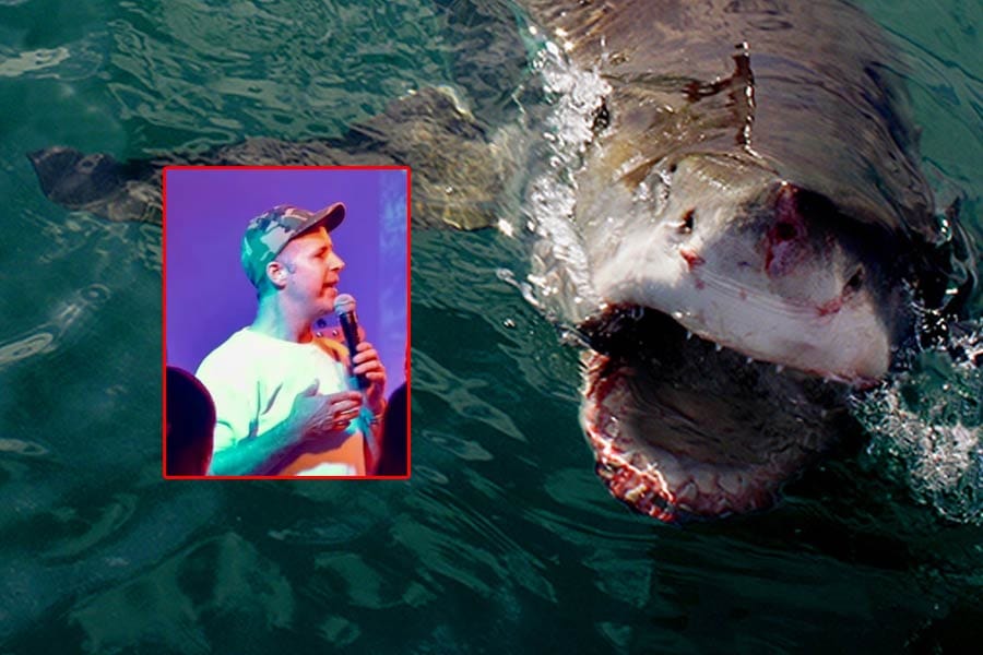 സ്രാവ് ആക്രമണത്തിൽ പാസ്റ്റർ മരിച്ചു