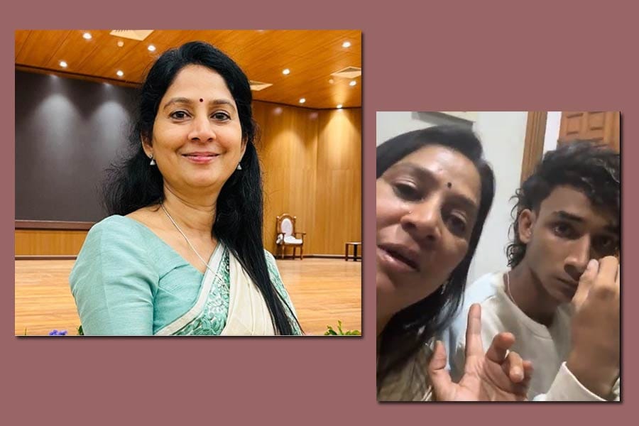 മകനെ കഞ്ചാവ് കേസിൽ അറസ്റ്റ് ചെയ്തു എന്ന വാർത്ത തെറ്റ് എന്ന് യു. പ്രതിഭ എംഎൽഎ.