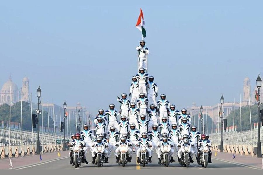 army–motor-cycle-display-t കരസേനയുടെ ‘ഡെയർഡെവിൾസിന്’ ലോക റെക്കോർഡ്.