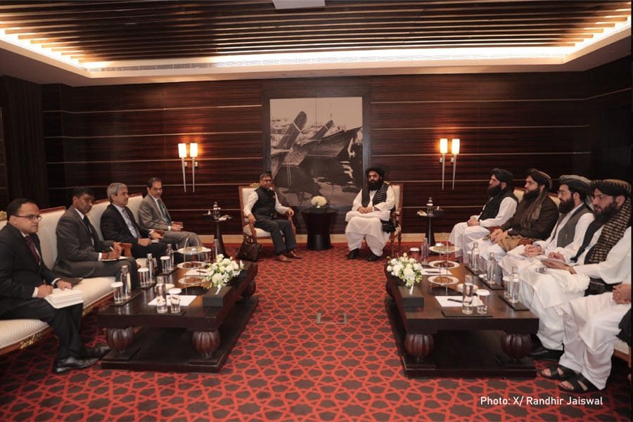 india-meets-afghan-leadersh താലിബാനുമായി ആദ്യമായി ഉന്നത തലത്തിൽ ചർച്ച നടത്തി ഇന്ത്യ.