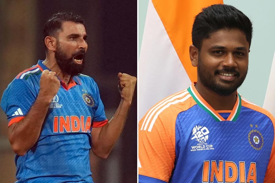 ഇംഗ്ലണ്ടിനെതിരായ ട്വന്റി-20 സ്‌ക്വാഡിൽ മുഹമ്മദ് ഷമിയും സഞ്ജു സാംസണും.