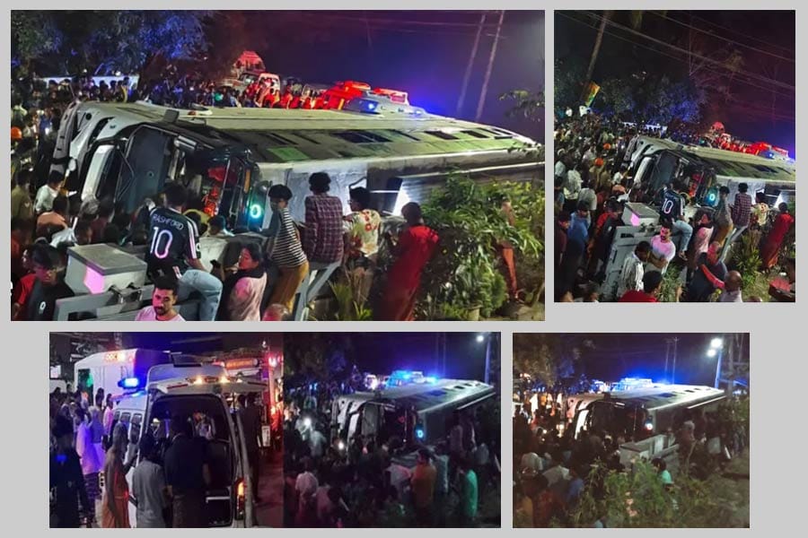 nedumangadu-bus-accident നെടുമങ്ങാട് ടൂറിസ്റ്റ് ബസ് മറിഞ്ഞ് ഒരു മരണം.