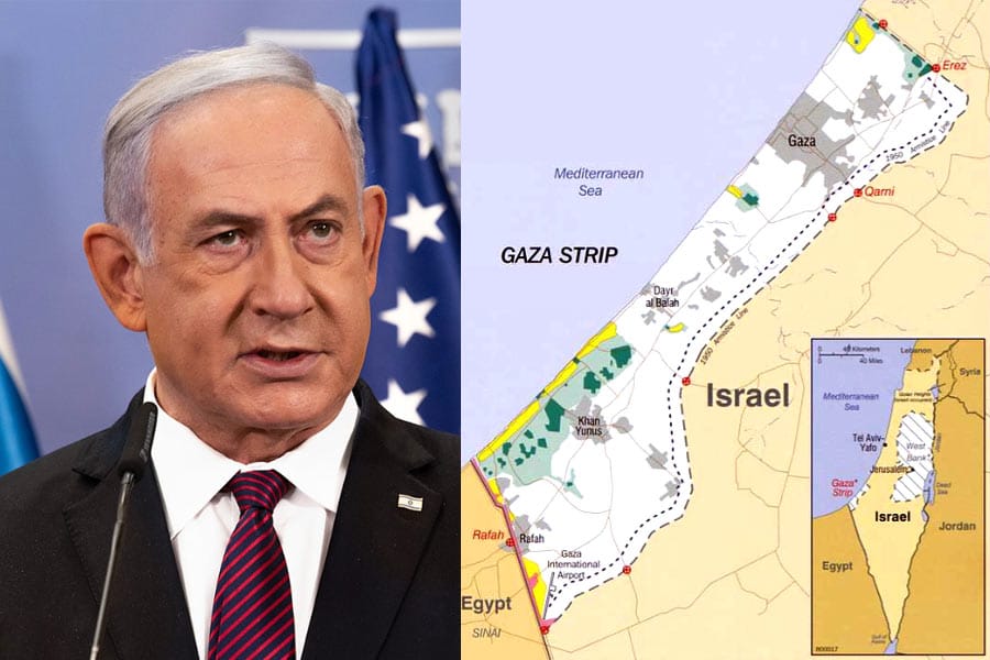 ഗാസ ബെഞ്ചമിൻ നെതന്യാഹു