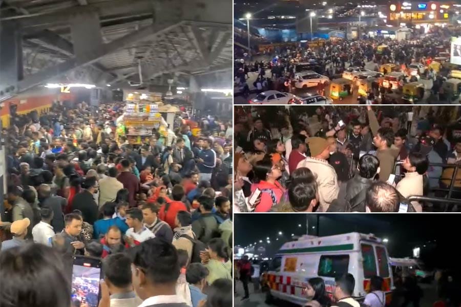 ഡൽഹി റെയിൽവേ സ്റ്റേഷനിൽ തിക്കിലും തിരക്കിലും 18 മരണം; അൻപതോളം പേർക്ക് പരുക്ക്.