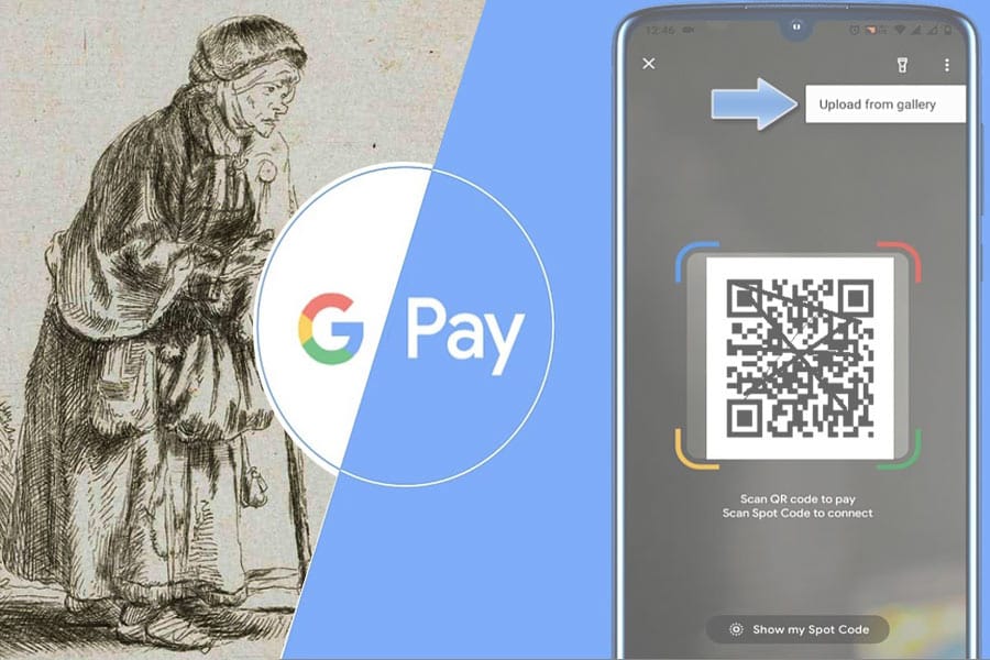 ഹൈടെക് യാചകര്‍; ഭിക്ഷാടനത്തിന് ക്യൂ. ആര്‍. കോഡും ഗൂഗിള്‍പേയും.