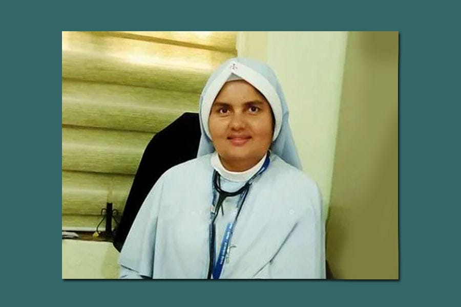 സംസ്ഥാനത്ത് ആദ്യമായി സർക്കാർ ആശുപത്രിയിൽ മെഡിക്കൽ ഓഫീസറായി കന്യാസ്ത്രീ