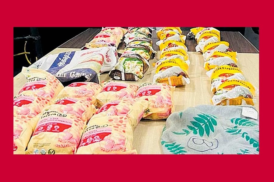 കേരള പുട്ടുപൊടി എന്ന പേരിൽ ഹഷീഷ് കടത്താൻ ശ്രമം; 33 കോടി രൂപയുടെ ലഹരിമരുന്ന് പിടികൂടി