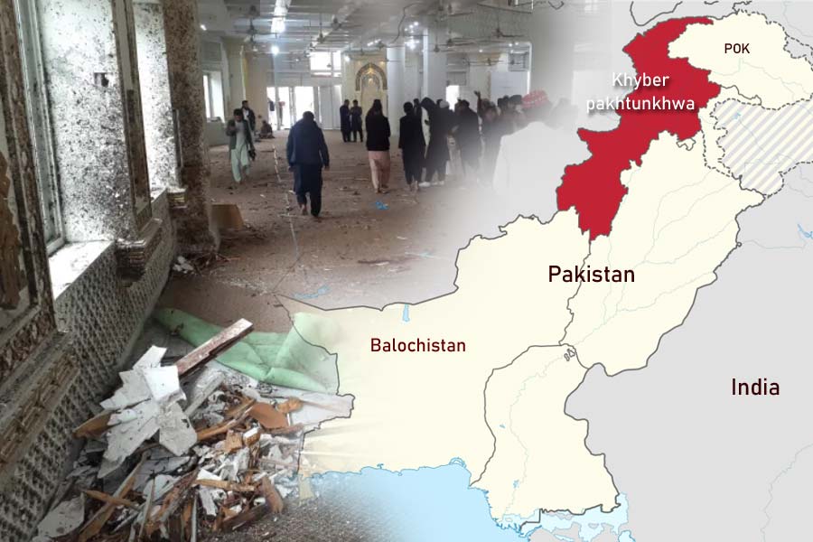പാക്കിസ്ഥാനിൽ ചാവേർ സ്ഫോടനം; 6 പേർ കൊല്ലപ്പെട്ടു, 20 പേർക്ക് പരുക്ക്
