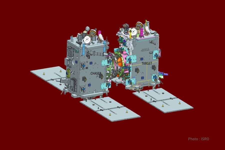 സ്പേഡെക്സ് ദൗത്യത്തിന്റെ അൺഡോക്കിം​ഗ് വിജയകരമായി പൂർത്തിയാക്കി ഇസ്രോ