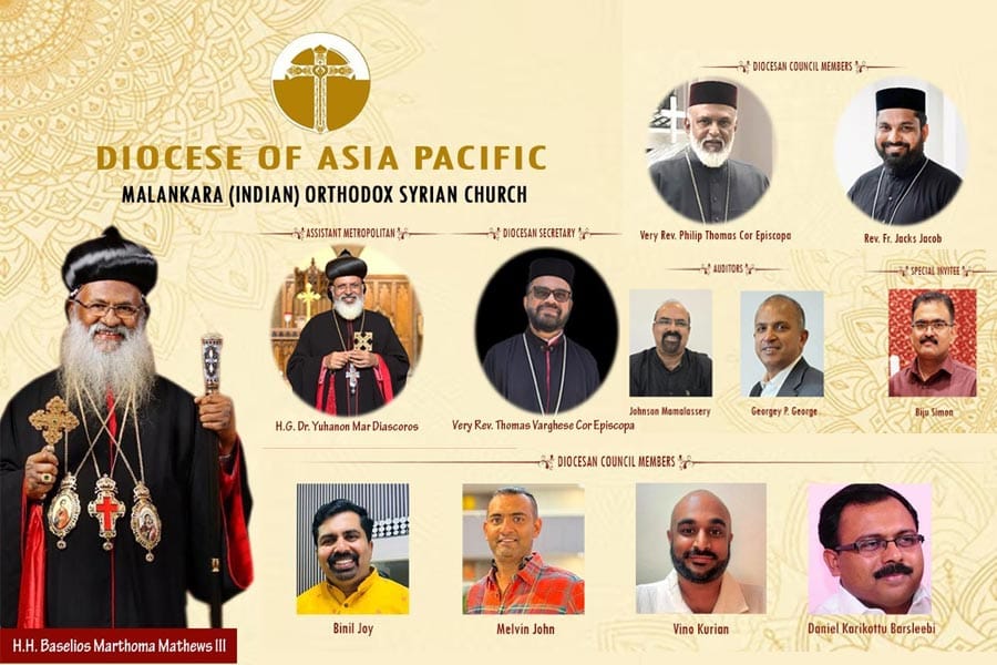 asia-pacific-diocese-malank പുതുതായി രൂപംകൊണ്ട ഏഷ്യ പസിഫിക് ഭദ്രാസനത്തിന്റെ പ്രഥമ ഭദ്രാസന പൊതുയോഗം ചേർന്നു.