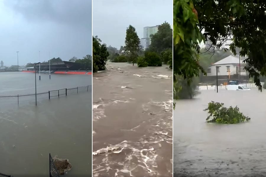 ആൽഫ്രെഡ് ചുഴലിക്കാറ്റ്: ദുരിതം ഒഴിയുന്നില്ല, കനത്ത മഴ തുടരുന്നു, താഴ്ന്ന പ്രദേശങ്ങൾ വെള്ളത്തിനടിയിൽ.