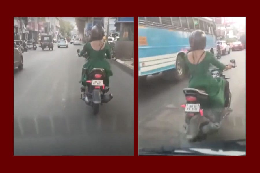 ആംബുലൻസ് വഴിമുടക്കിയ സ്കൂട്ടർ യാത്രികയുടെ ലൈസൻസ് റദ്ദാക്കി; 5000 രൂപ പിഴ ചുമത്തി.