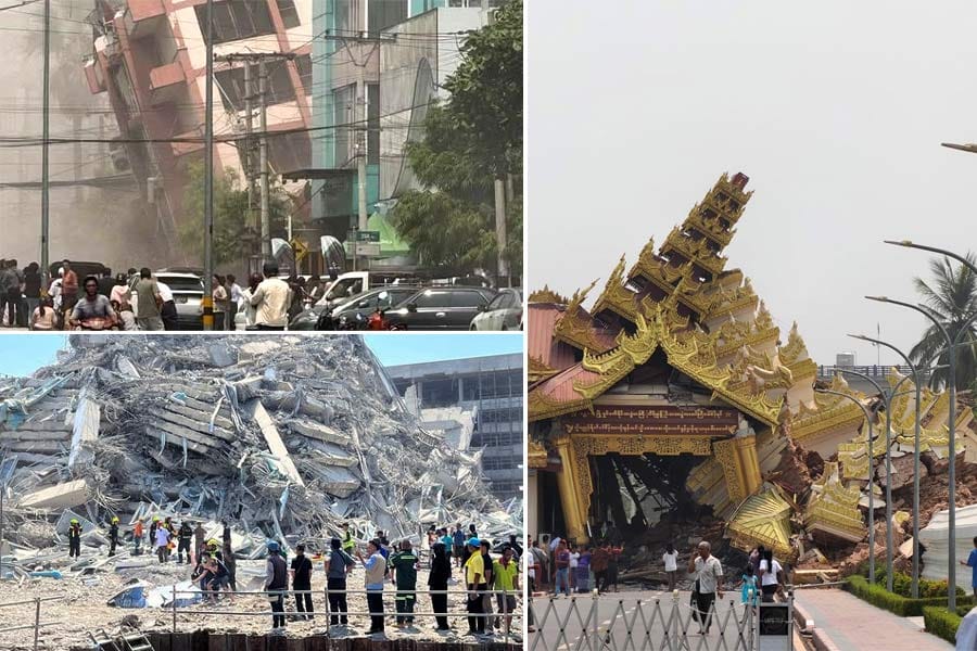 myanmar-thailand-earthquake മ്യാൻമറിലും തായ്ലന്ഡിലും വന് ഭൂകമ്പം; മരണസംഖ്യ ഉയരുന്നു