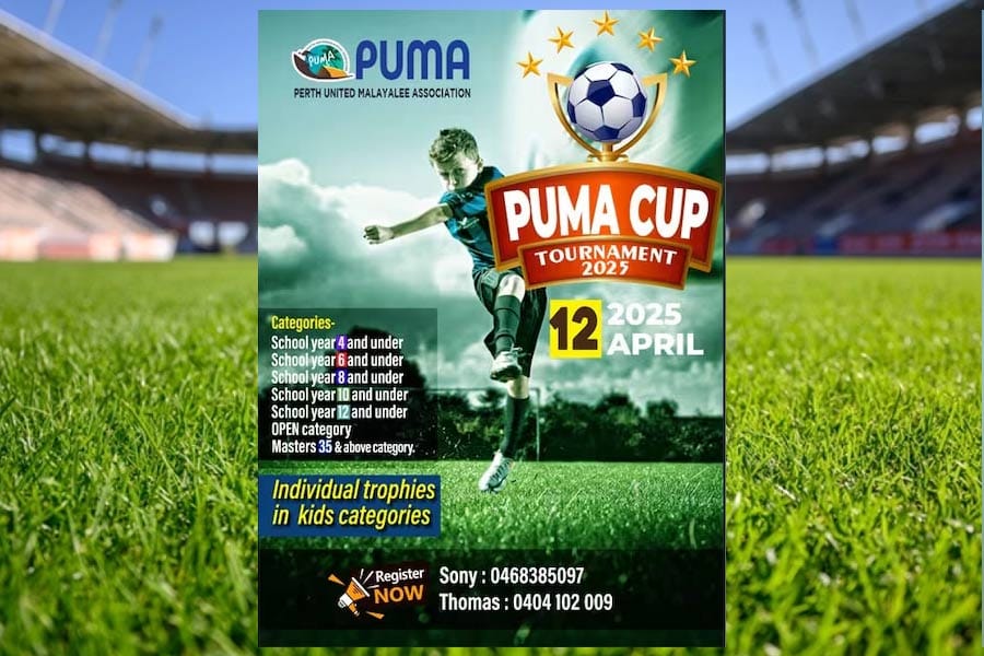 puma-cup-perth പൂമ കപ്പ് ഏപ്രിൽ 12-ന്