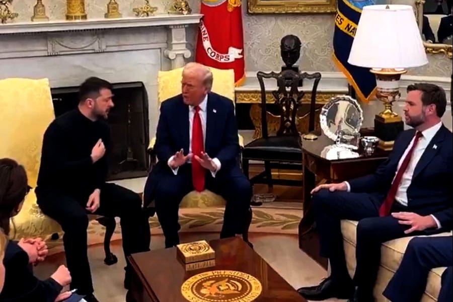 ട്രംപ്- സെലൻസ്‌കി കൂടിക്കാഴ്ച