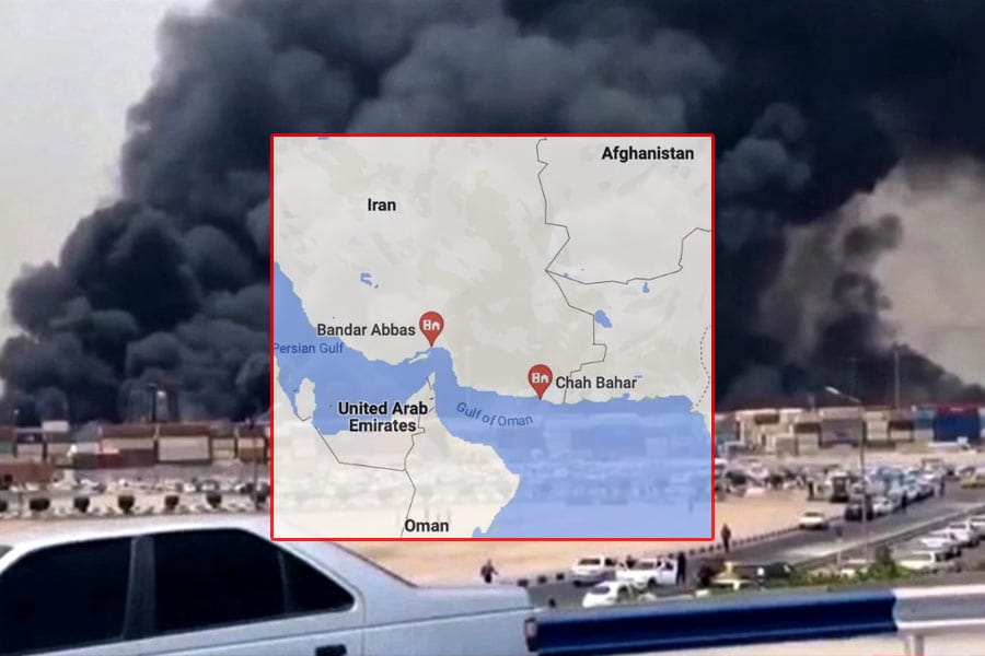 ഇറാൻ തുറമുഖത്ത് ഉഗ്ര സ്ഫോടനം