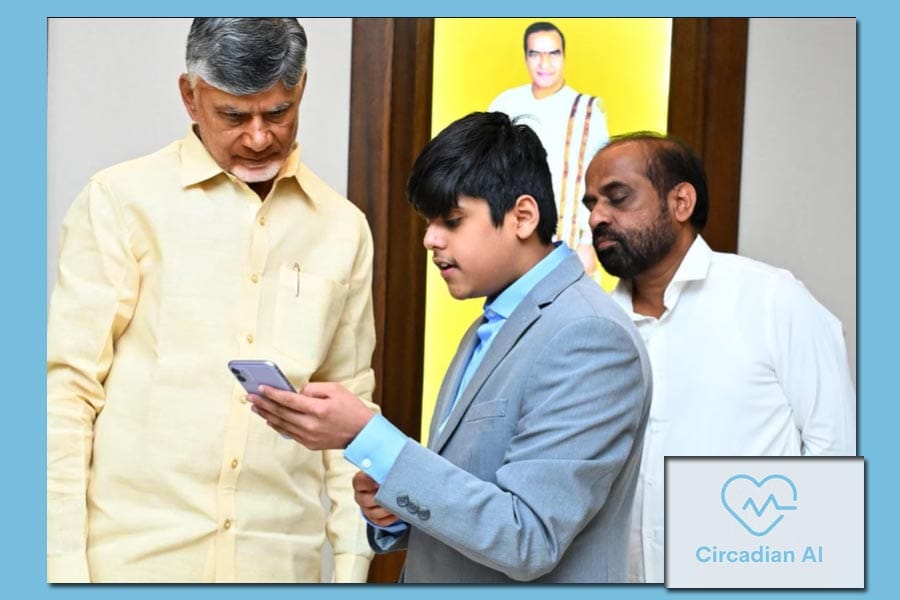 circadian-AI ഏഴ് സെക്കന്റിൽ ഹൃദ്രോഗം കണ്ടെത്തും; പതിനാലുകാരൻ എ ഐ ആപ്പ് വികസിപ്പിച്ചു.