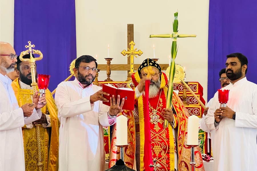 ഗോൾഡ് കോസ്റ്റ് ഇടവകയിൽ ഓശാനാ ശുശ്രൂഷകൾക്ക് ഡോ ഗീവർഗീസ് മാർ യൂലിയോസ്‌ മെത്രാപോലീത്ത നേതൃത്വം നൽകി