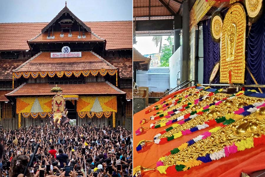 Thrissur-pooram തെക്കേഗോപുര വാതിൽ തുറന്നു, പൂരച്ചടങ്ങുകൾക്ക് തുടക്കം