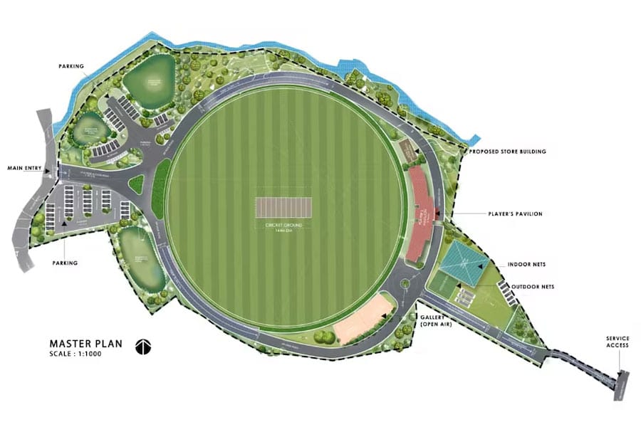 കൊല്ലം എഴുകോണില്‍ അന്താരാഷ്ട്ര നിലവാരത്തിലുള്ള അത്യാധുനിക ക്രിക്കറ്റ് സ്റ്റേഡിയം; ഉദ്ഘാടനം ഈ മാസം 25-ന്