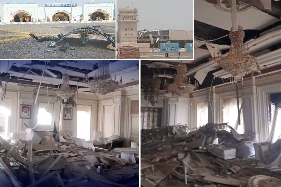 ഇന്ത്യയുടെ തിരിച്ചടിയിൽ പാക്കിസ്ഥാന്റെ വ്യോമതാവളം തകർന്ന ചിത്രങ്ങൾ പുറത്തുവന്നു.