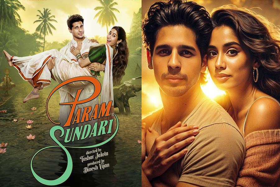 param-sundhari നോർത്ത്-സൗത്ത് പ്രണയകഥയുമായി 'പരം സുന്ദരി' ടീസർ
