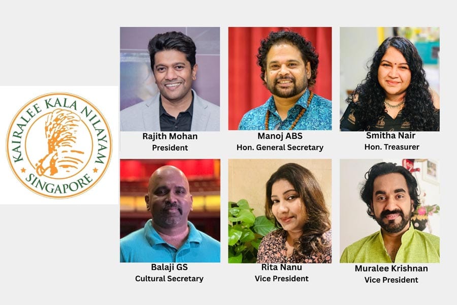 singapore-kairalee-kala-nil സിംഗപ്പൂർ കൈരളി കലാ നിലയത്തിന് പുതിയ ഭരണസമിതി.