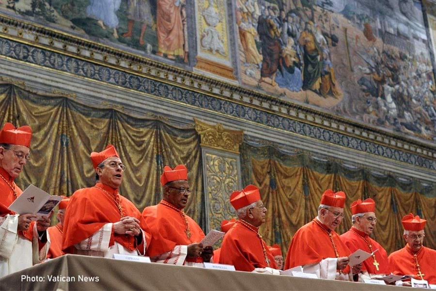 പുതിയ മാർപാപ്പയെ തിരഞ്ഞെടുക്കുന്നതിനുള്ള കർദിനാൾമാരുടെ കോൺക്ലേവിന് ഒരുക്കം തുടങ്ങി