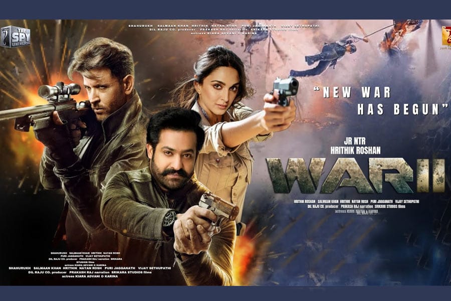 ഹൃതിക്കിനു വില്ലനായി ജൂനിയർ എൻടിആർ; വാർ 2 ടീസർ പുറത്തിറങ്ങി