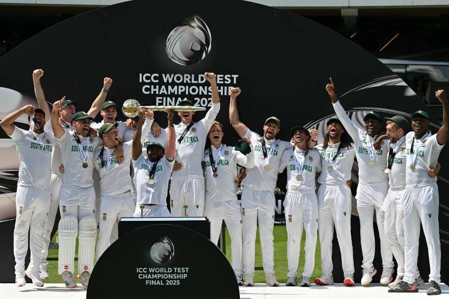 ഓസ്‌ട്രേലിയക്കെതിരെ 5 വിക്കറ്റ് വിജയം; ലോക ടെസ്റ്റ് ചാമ്പ്യൻഷിപ്പ് കിരീടം നേടി ദക്ഷിണാഫ്രിക്ക