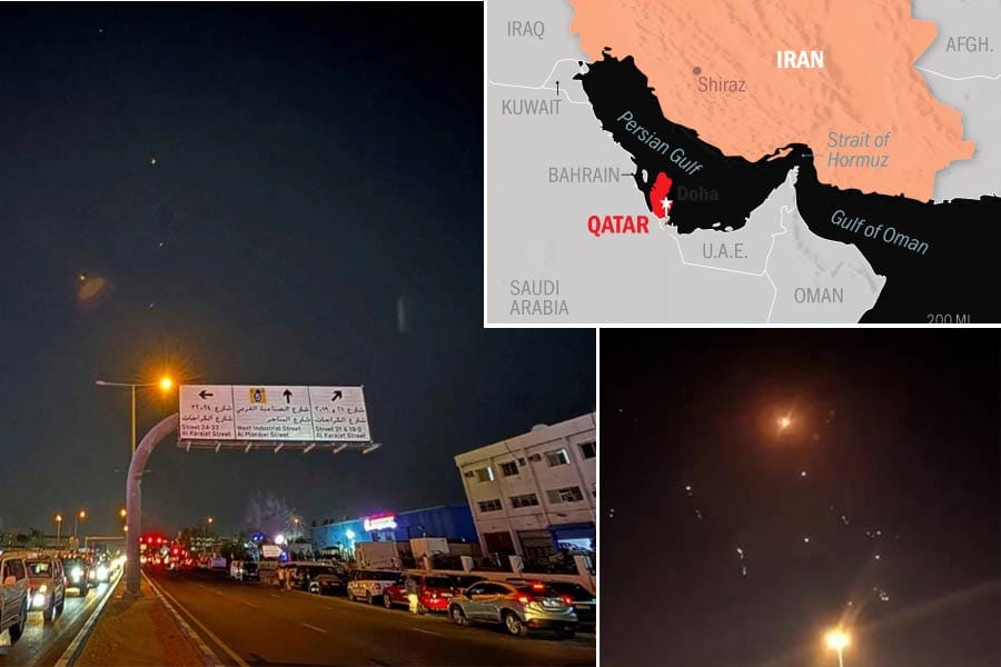 ഖത്തറിലെ യു എസ് സൈനിക താവളം ഇറാൻ ആക്രമിച്ചു; എല്ലാ മുന്നറിയിപ്പും നൽകിയിട്ട് ആളൊഴിഞ്ഞ വ്യോമ താവളത്തിൽ ബോംബ് ഇട്ട് പോന്നു എന്ന് ട്രംപ്