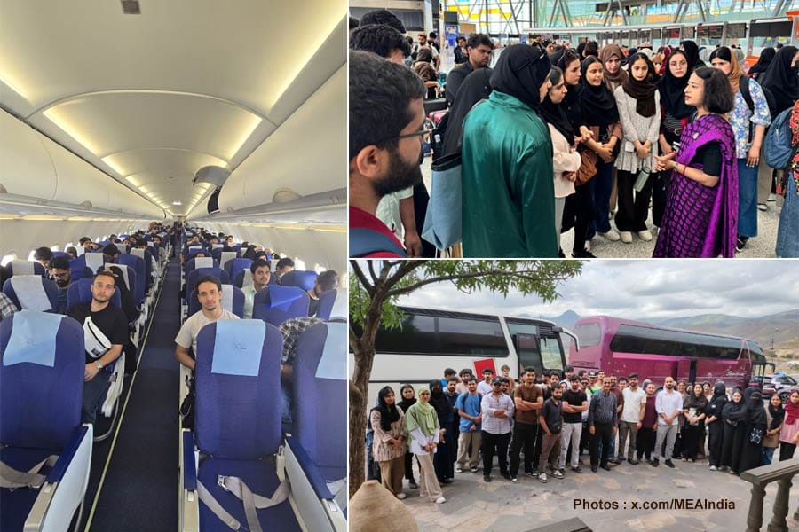 ഓപ്പറേഷൻ സിന്ധു; ഇറാനിൽ നിന്നും ഒഴിപ്പിച്ച ഇന്ത്യക്കാരുമായുള്ള ആദ്യവിമാനം ഡൽഹിയിൽ എത്തി.