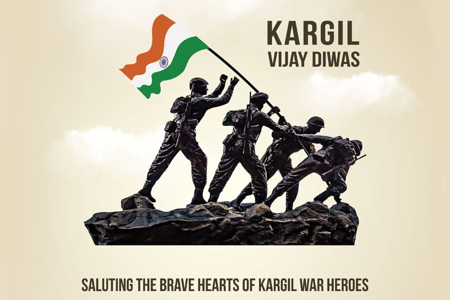 ഇന്ന് 'കാര്‍ഗില്‍ വിജയ് ദിവസ്': ധീരജവാന്മാര്‍ക്ക് ആദരമര്‍പ്പിച്ച് രാജ്‌നാഥ് സിംഗ്