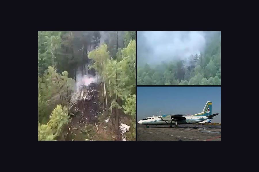 49 പേരുമായി പോയ റഷ്യൻ വിമാനം തകർന്നു വീണു.