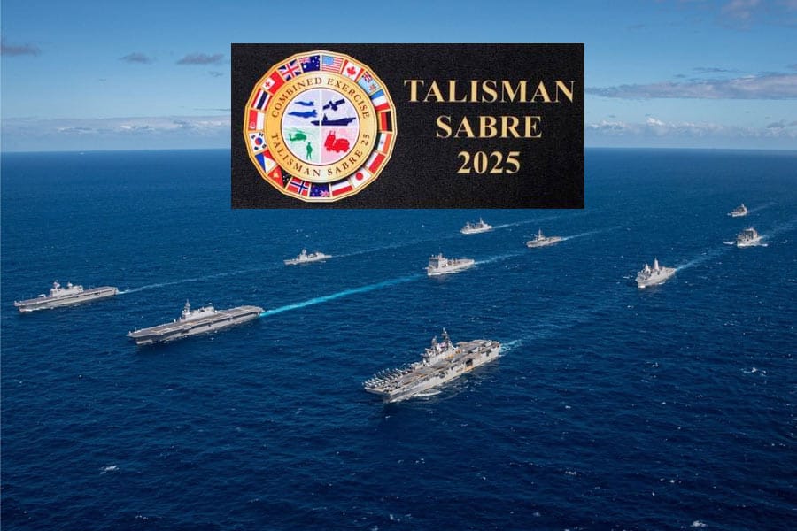 ഓസ്‌ട്രേലിയയും അമേരിക്കയും ഇന്ത്യയും പങ്കെടുക്കുന്ന എക്‌സർസൈസ് ടാലിസ്‌മാൻ സാബർ ആരംഭിച്ചു.