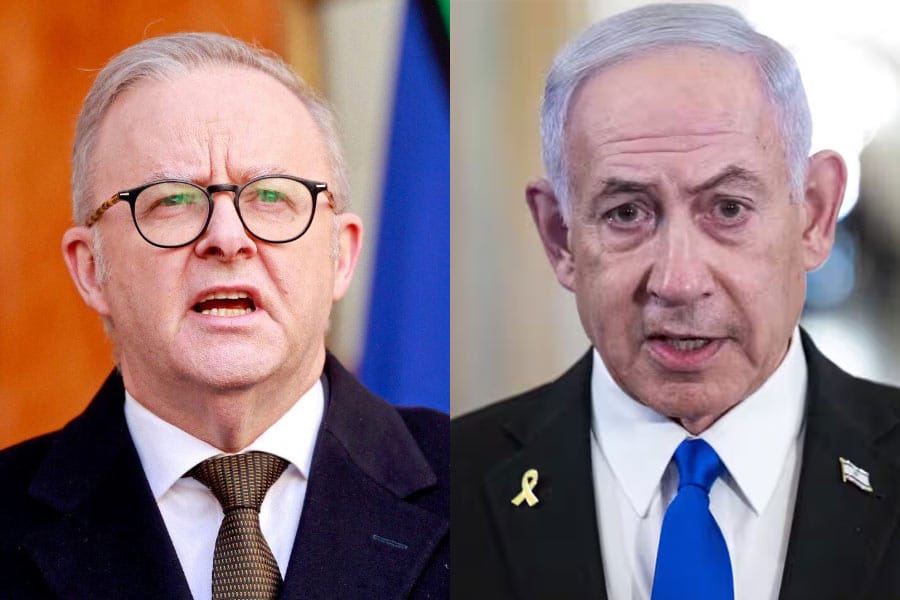 ആൽബനീസി ദുർബല രാഷ്ട്രീയക്കാരനെന്ന് നെതന്യാഹു