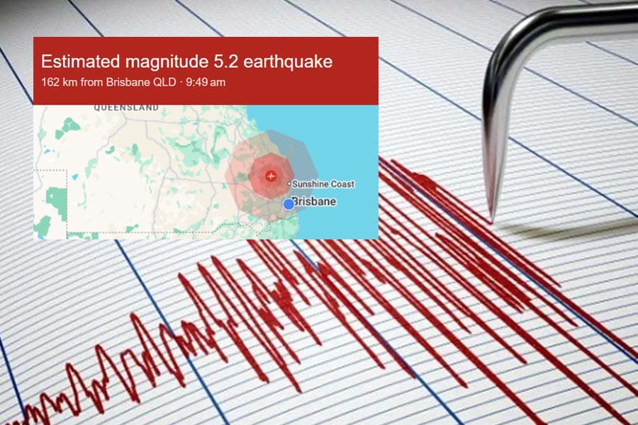 ബ്രിസ്‌ബേനിനടുത്ത് 5.6 തീവ്രത രേഖപ്പെടുത്തിയ ഭൂകമ്പം