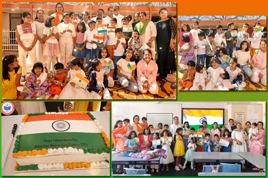 malayalam-mission-alice springs മലയാളം മിഷൻ ആലിസ് സ്പ്രിങ്സ് ഇന്ത്യൻ സ്വാതന്ത്ര്യ ദിനാഘോഷം സംഘടിപ്പിച്ചു.