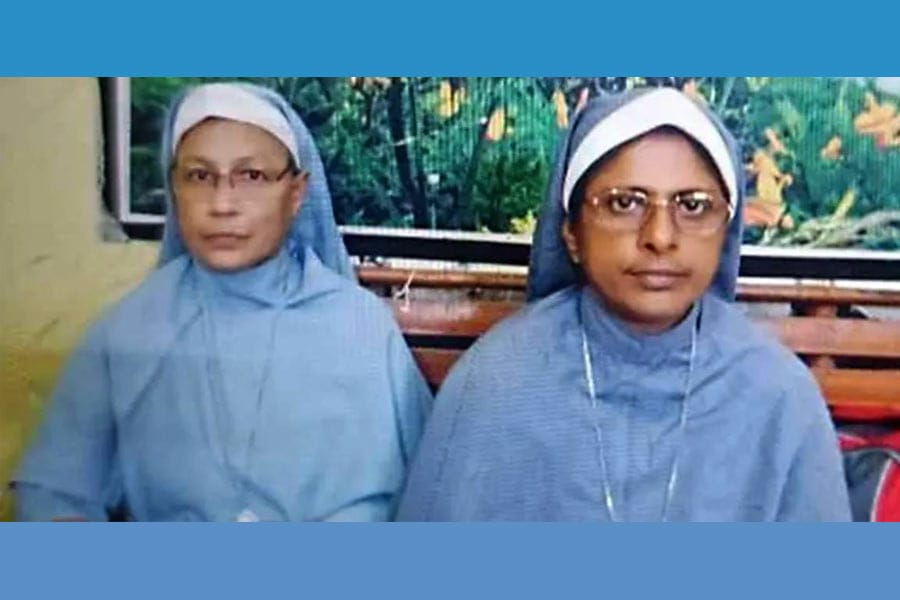 ഛത്തീസ്ഗഡില്‍ അറസ്റ്റിലായി ജയിലിൽ കഴിയുന്ന മലയാളി കത്തോലിക്കാ സന്യാസിനികൾക്ക് ജാമ്യം.