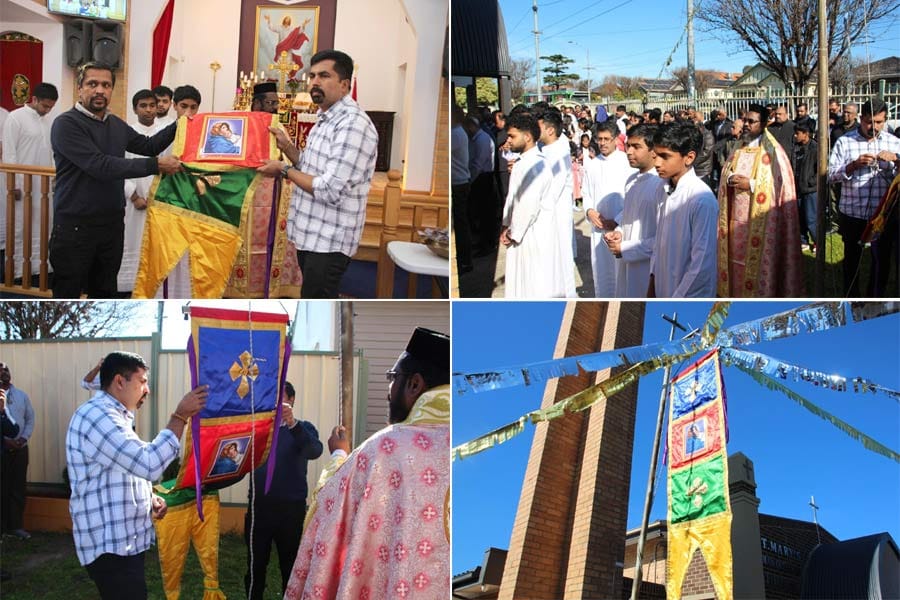 മെൽബൺ കത്തീഡ്രലിൽ വിശുദ്ധ ദൈവമാതാവിന്റെ വാങ്ങിപ്പ് പെരുന്നാൾ