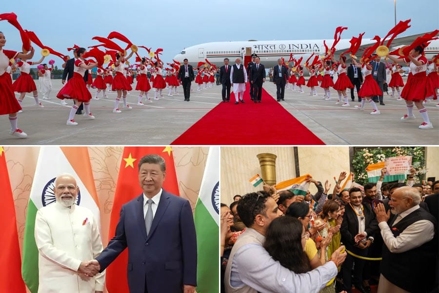 ഏഴ് വർഷത്തിന് ശേഷം മോദി ചൈനയിൽ ; ടിയാൻജിനിൽ ഇന്ത്യൻ പ്രധാനമന്ത്രിക്ക് ഉജ്ജ്വല സ്വീകരണം.