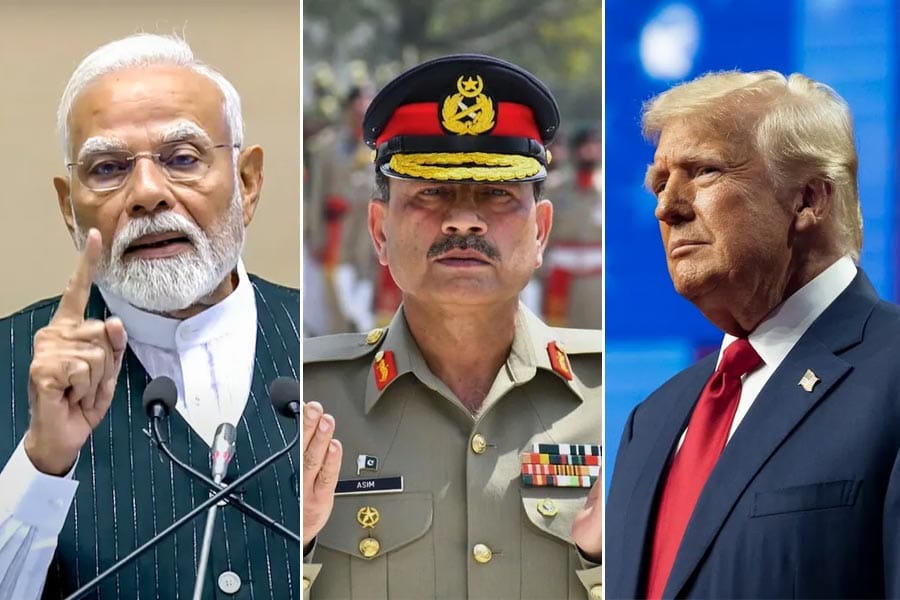 modi-trump-azim-muneer-indi ഇന്ത്യ-ട്രംപ് ബന്ധം ഉലയുന്നതിനിടെ പാക്കിസ്ഥാൻ സൈനിക മേധാവി വീണ്ടും യുഎസിലേക്ക്.