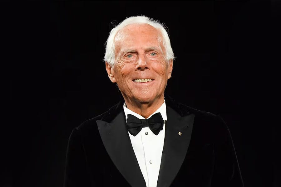 ഫാഷൻ സാമ്രാജ്യമായ അർമാനി ഗ്രൂപ്പിന്റെ തലവൻ വിഖ്യാത ഫാഷൻ ഡിസൈനർ ജോർജിയോ അർമാനി അന്തരിച്ചു.