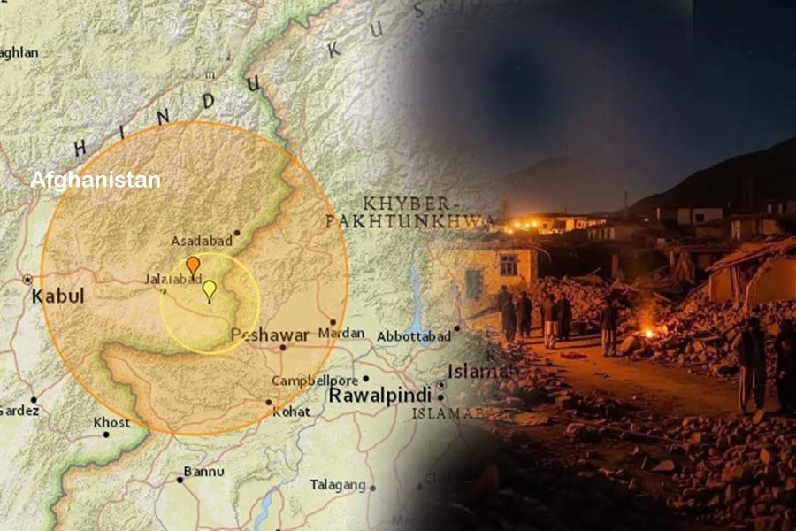 afghanistan അഫ്ഗാനിസ്ഥാനിൽ 6.3 തീവ്രത രേഖപ്പെടുത്തിയ ഭൂചലനം; നിരവധി മരണം
