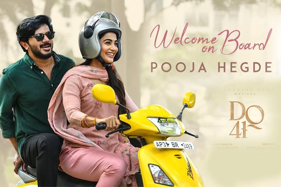 പൂജ ഹെഗ്‌ഡെ നായികയായി എത്തുന്ന ദുൽഖറിന്റെ പുതിയ ചിത്രത്തിന്റെ മേക്കിങ് വീഡിയോ അണിയറപ്രവർത്തകർ പുറത്തുവിട്ടു