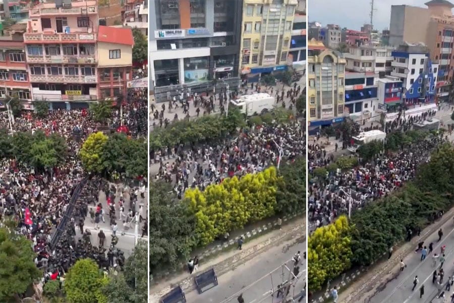 നേപ്പാളിൽ 'ജെൻ സി' കലാപം പടരുന്നു: വെടിവയ്പിൽ 19 മരണം; ആഭ്യന്തരമന്ത്രി രാജിവച്ചു