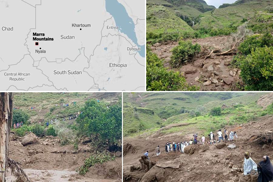 സുഡാനിൽ മണ്ണിടിച്ചിൽ; ആയിരത്തിലേറെ പേർ മരിച്ചു