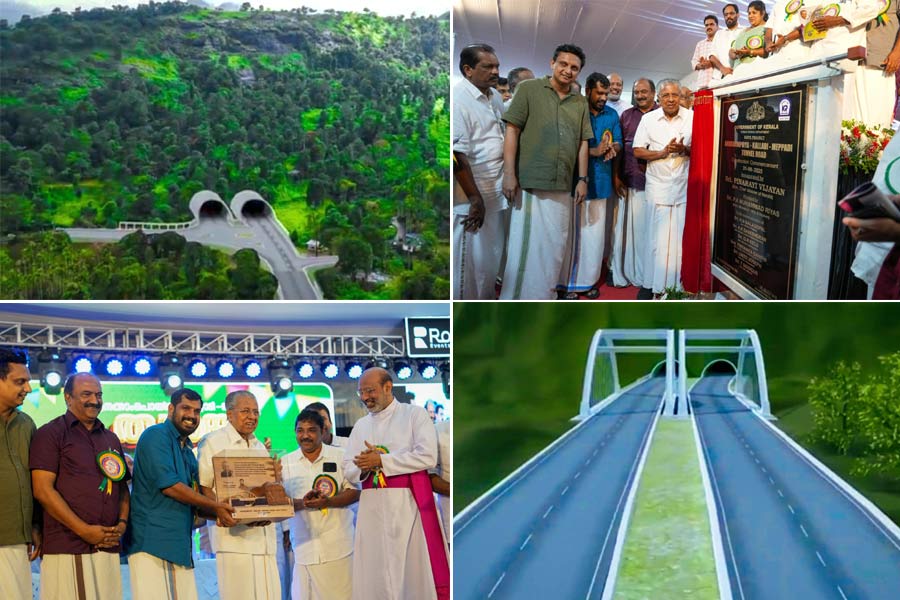 ‘സ്വപ്ന പദ്ധതി’; വയനാട് തുരങ്കപാത നിര്‍മാണ ഉദ്ഘാടനം മുഖ്യമന്ത്രി നിർവഹിച്ചു.