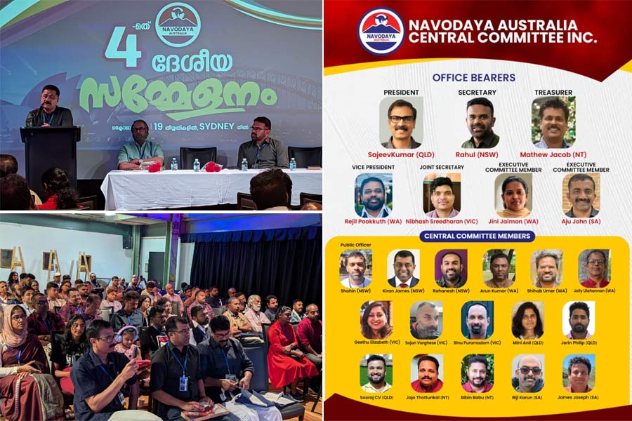 navodaya-australia നവോദയ ഓസ്ട്രേലിയക്ക് നവനേതൃത്വം; മതേതര സാമൂഹ്യ ക്രമം ഉറപ്പാക്കണമെന്ന് കെ ടി ജലീൽ